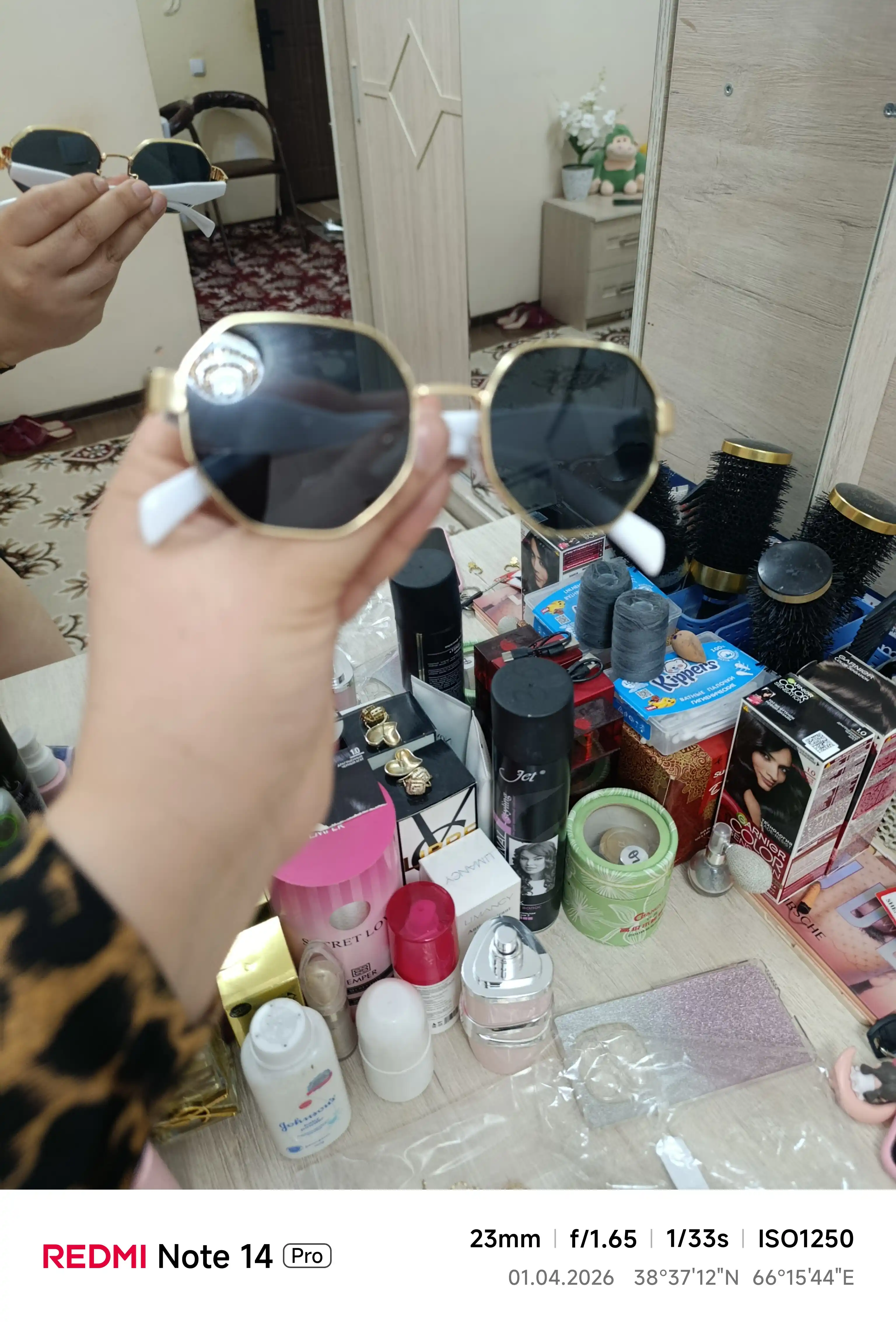 Ayollar va qizlar uchun UV400 ultrabinafsha nurlaridan himoyalangan ko‘zoynak