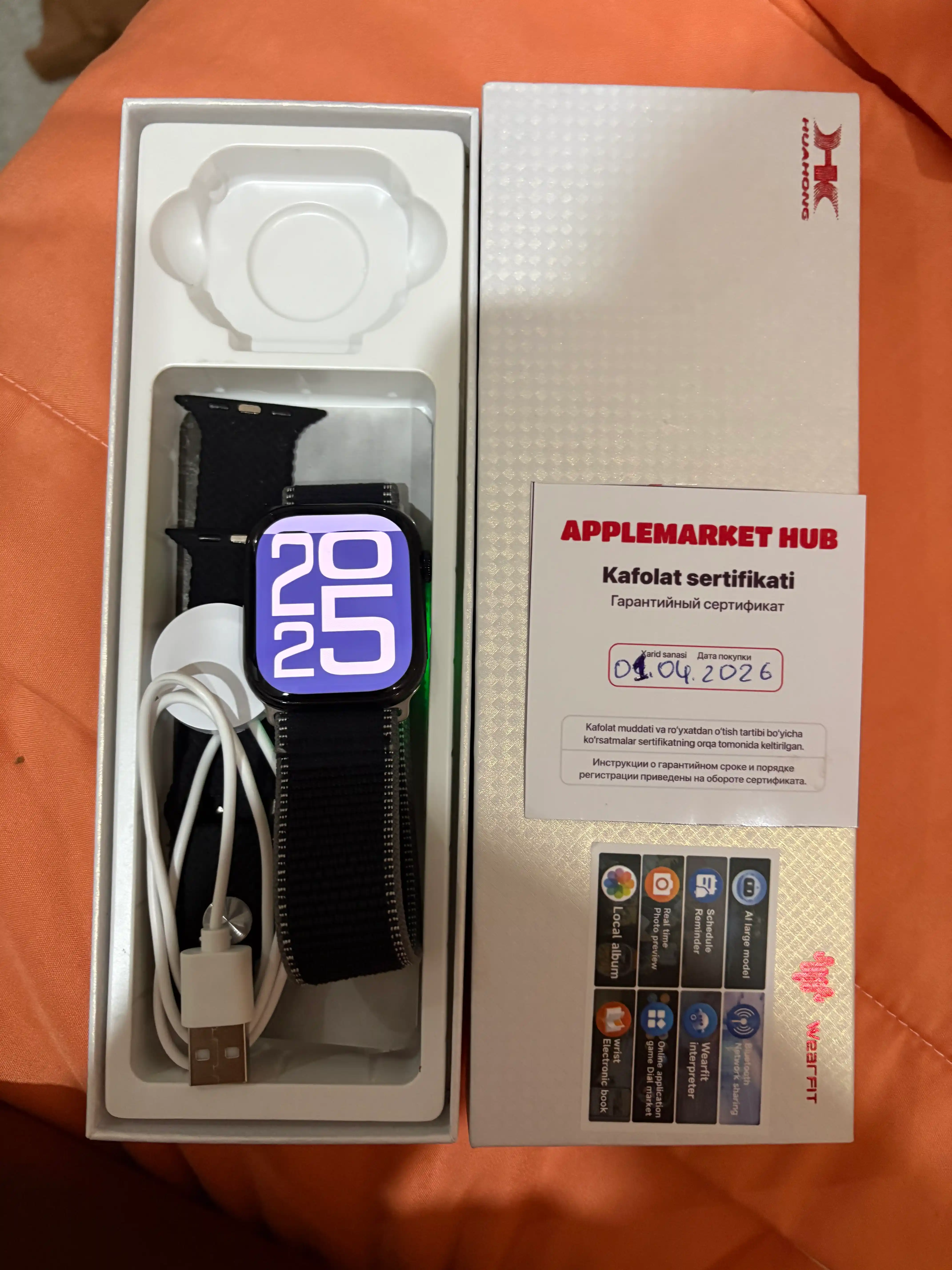 Aqlli soat Smart Watch HK 11 Pro Max Full Amoled