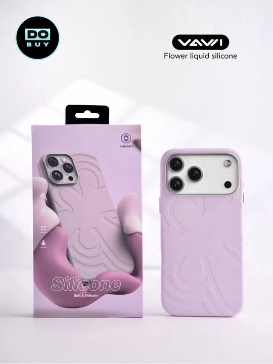Силиконовый чехол с Магсейфом VAWI для iPhone 17, 16 Pro/ProMax, Бархатное покрытие внутри