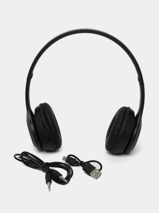 Simsiz quloqchinlar P47, Bluetooth 5.0, yig'iluvchan, mikrofon bilan, shovqinsiz
