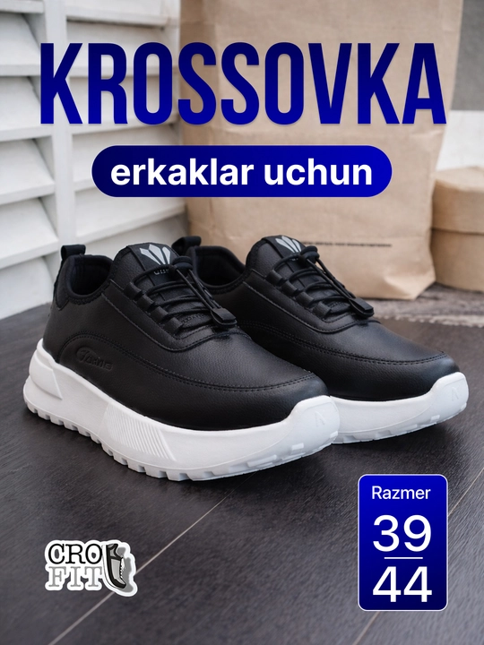 Krossovkalar erkaklar uchun yozgi, erkaklar oyoq kiyimi, o'lcham 39-45 - 