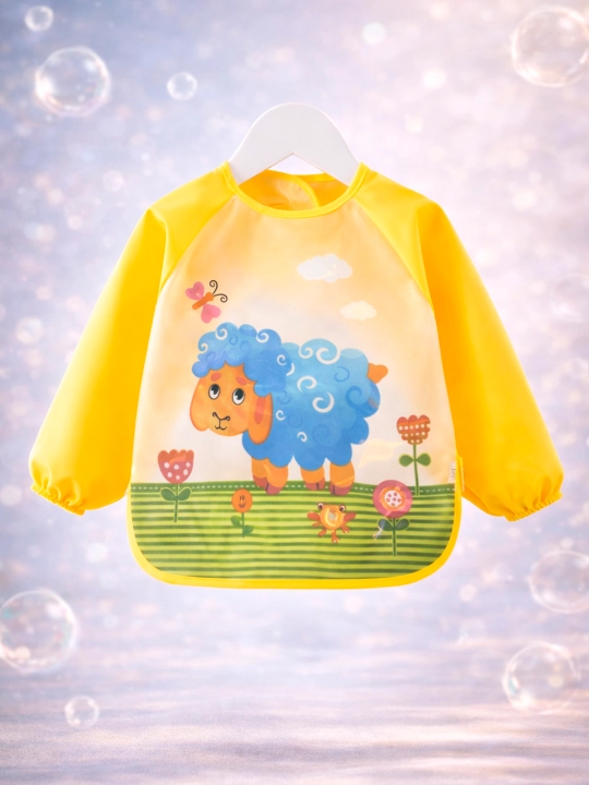 Bolalar uchun so'lakcha, bolalar furtuki, yenglar bilan, rasm chizish va ijodkorlik uchun