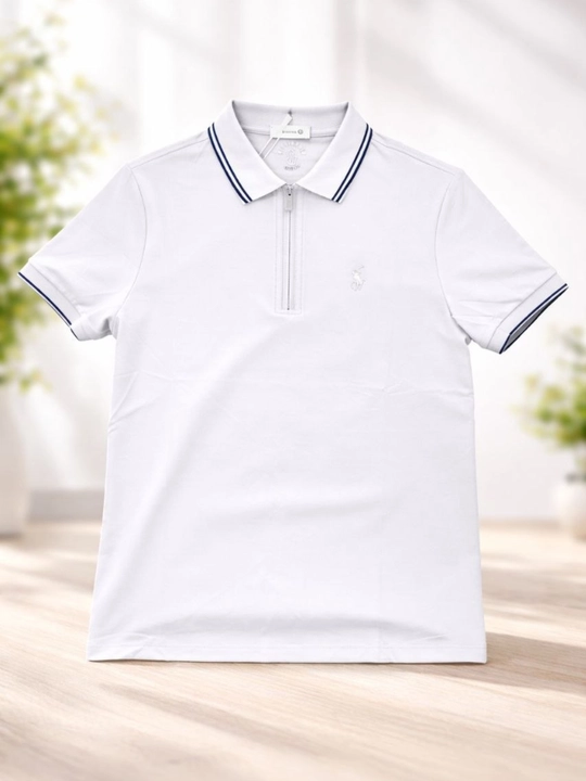 Мужская ПОЛО с воротником Henley (финкой)