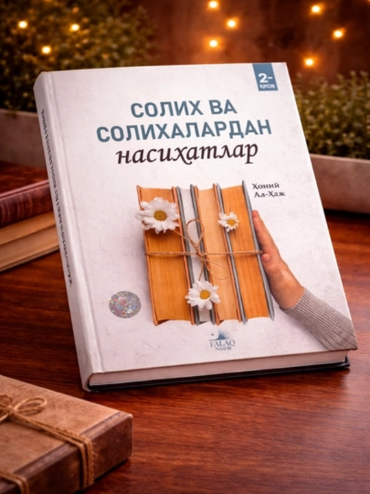 Книга Solih va solihalardan nasihatlar Хани Аль Хадж 1-2 части религиозно книга