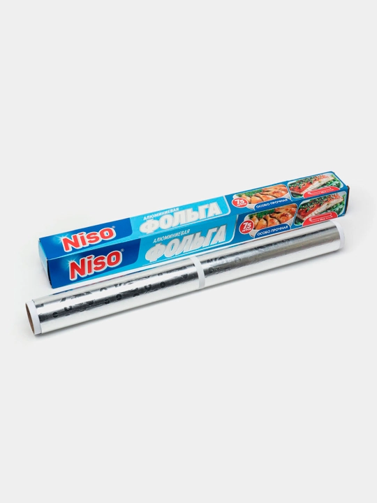 Alyumin folga NISO qalin, 7.5 m, eni 45 sm