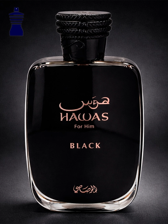 Rasasi Hawas for him Ice, black, fire, tropical 100 ml унисекс парфюм стойкость 1–2 дня - 