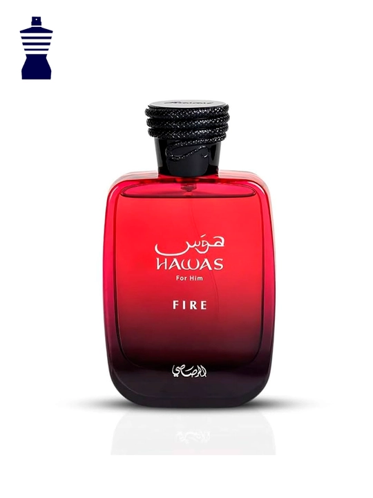 Rasasi Hawas for him Ice, black, fire, tropical 100 ml унисекс парфюм стойкость 1–2 дня
