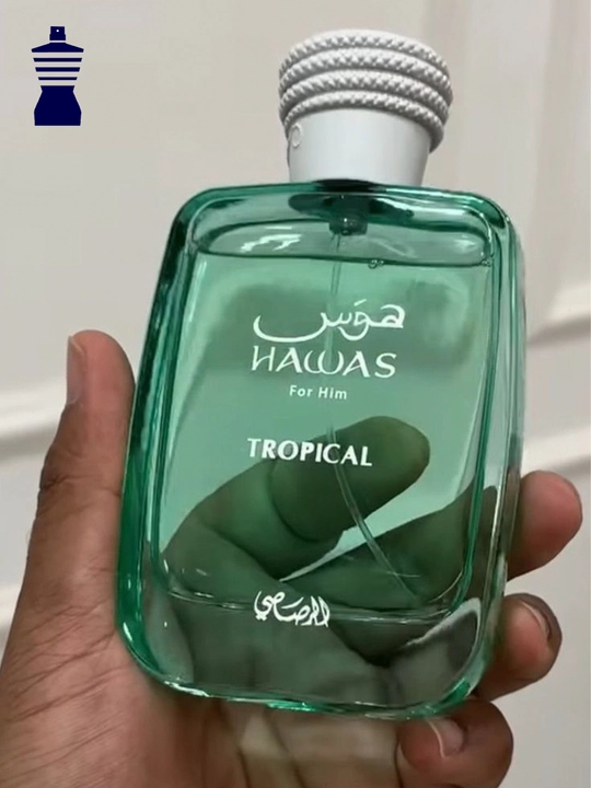 Rasasi Hawas for him Ice, black, fire, tropical 100 ml унисекс парфюм стойкость 1–2 дня