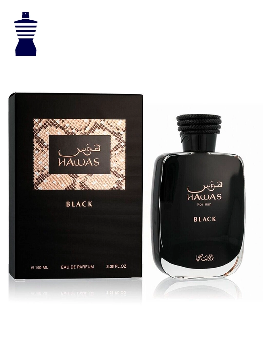 Rasasi Hawas for him Ice, black, fire, tropical 100 ml унисекс парфюм стойкость 1–2 дня