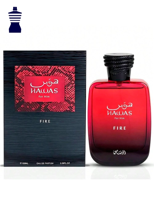 Rasasi Hawas for him Ice, black, fire, tropical 100 ml унисекс парфюм стойкость 1–2 дня