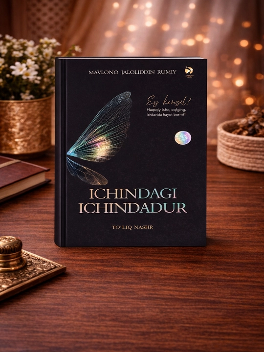 Книга Джалаладдин Руми «Ichindagi ichindadur» философское произведение - 