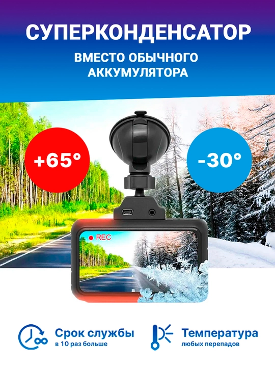 Видеорегистратор TrendVision TDR-721S EVO Pro