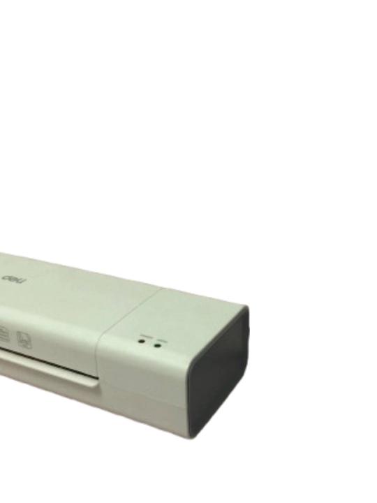 Deli Laminator A4, foto uchun, issiq laminatsiyalash, revers, metall korpus