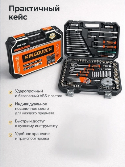 Набор инструментов Kingqueen 121