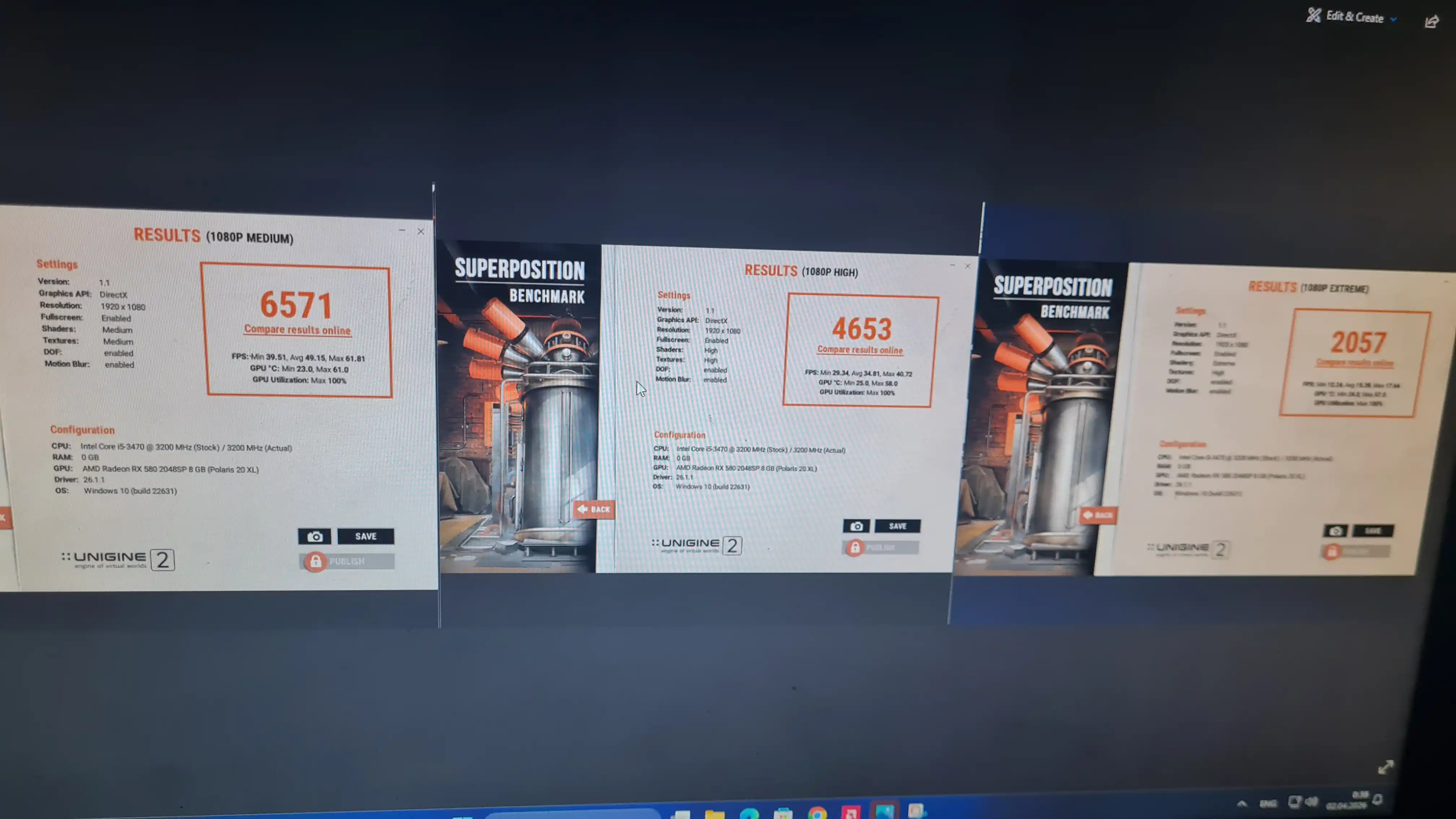 Игровая видеокарта Arktek ATI Radeon RX580, 8ГБ, 256Бит GDDR5