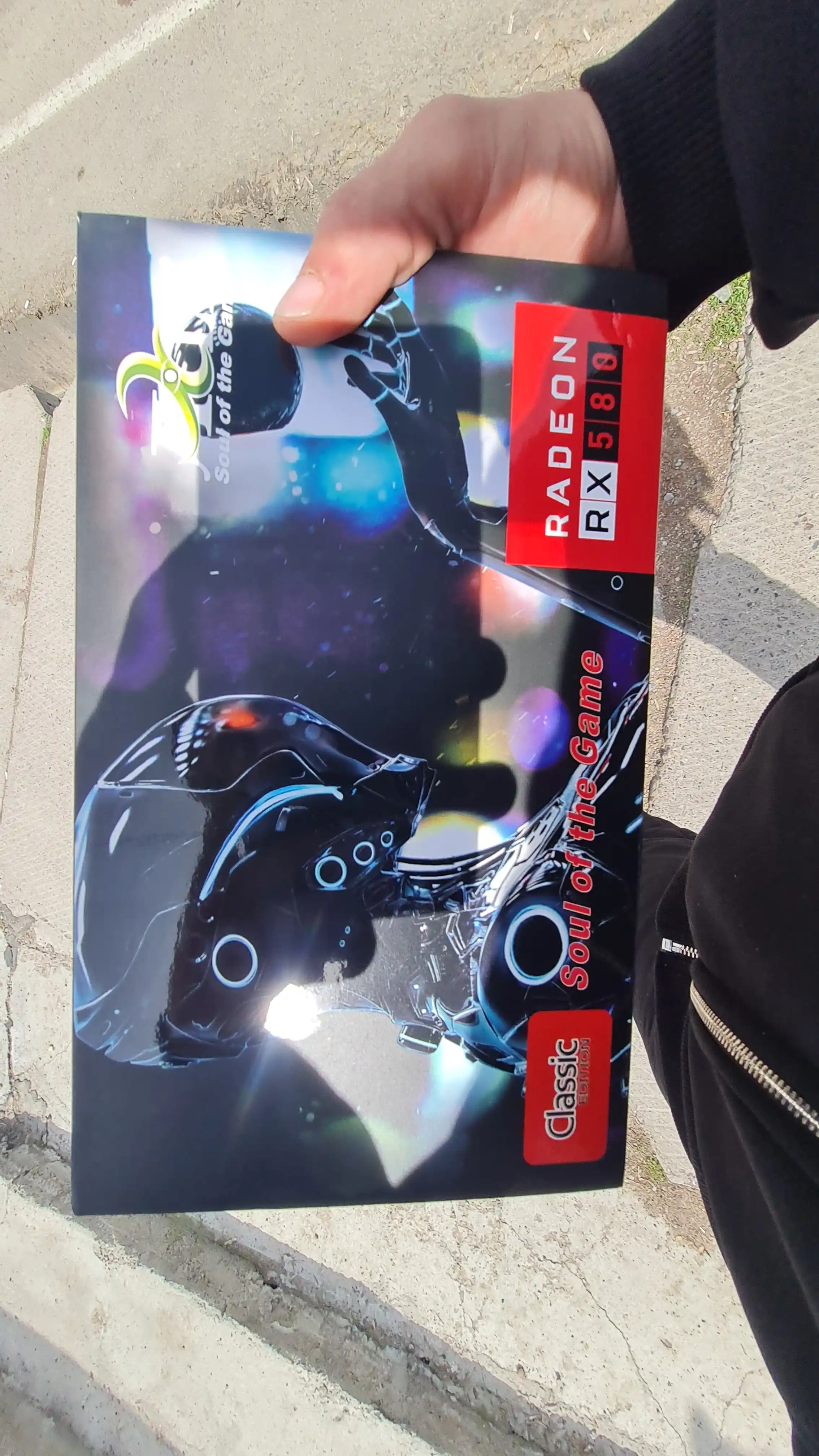 Игровая видеокарта Arktek ATI Radeon RX580, 8ГБ, 256Бит GDDR5