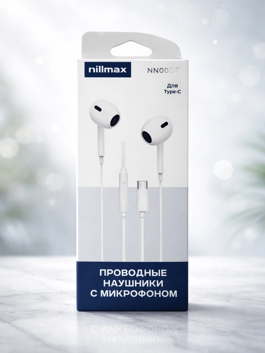 Проводные наушники Nilmax NN002-T Type-C с микрофоном