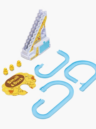 Игрушка уточки на горке для детей, интерактивная, музыка, 3+
