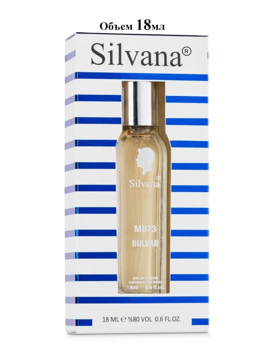 Parfyumlangan suv Tygar Bvlgari, Silvana №M873, 18ml