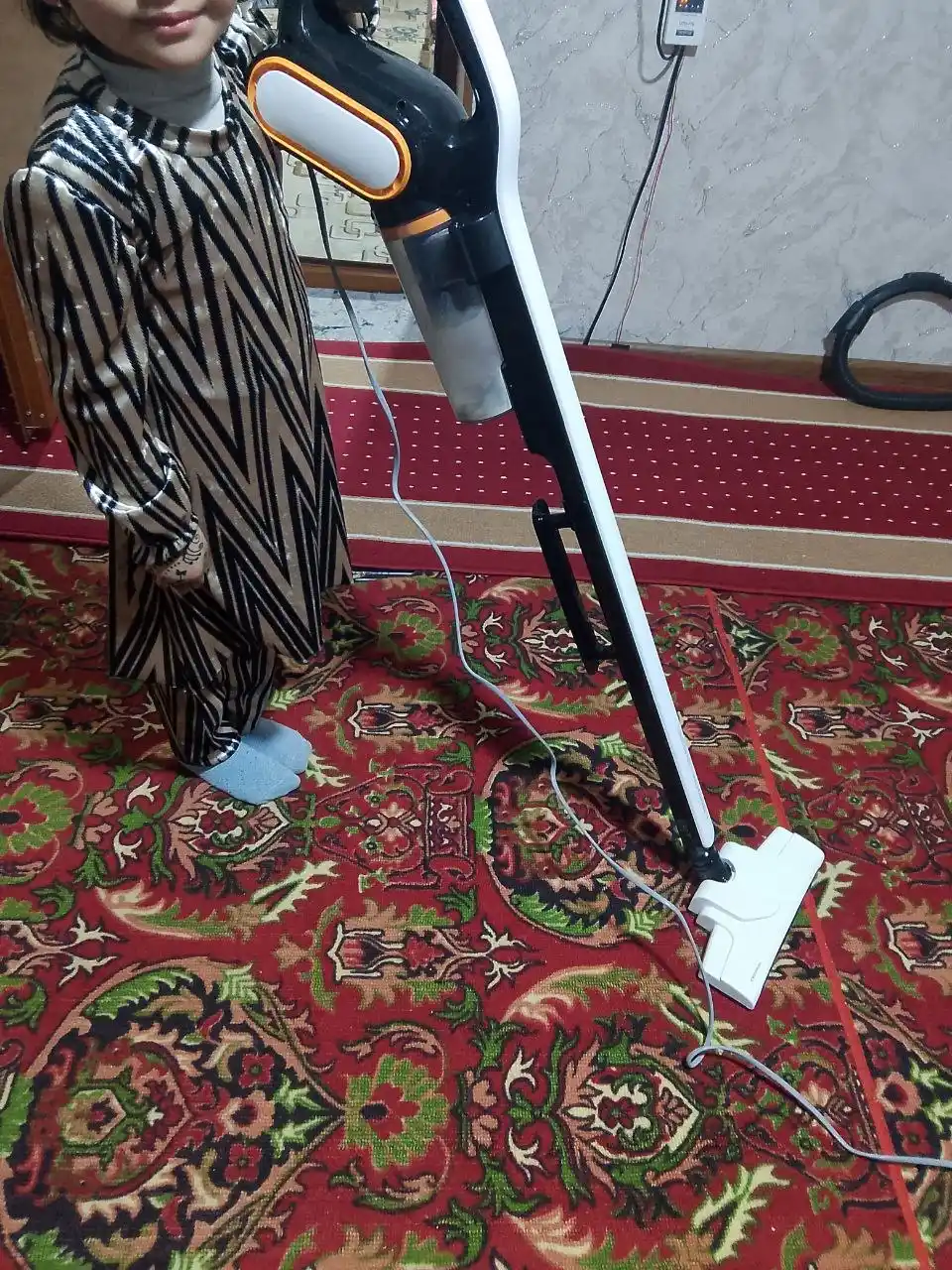 Deerma DX700 PRO/ 700S changyutgich quruq tozalash, qo'lda vertikal qoziqlar