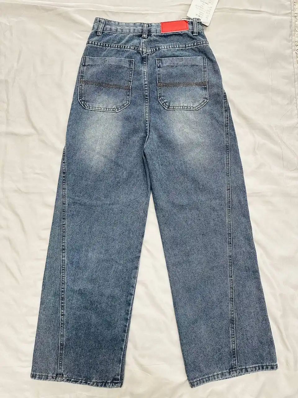 Ayollar uchun keng jinsi shimlar, erkaklar uchun BAGGY jinsi Y2K uslubida,bo‘sh,keng,S-3XL