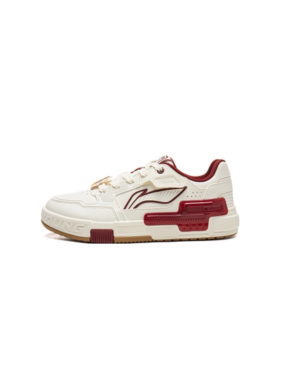 Подростковые кеды Li-Ning YKCW018 Skate 80s2 ретро стиль, амортизация Cloud, износостойкие - 