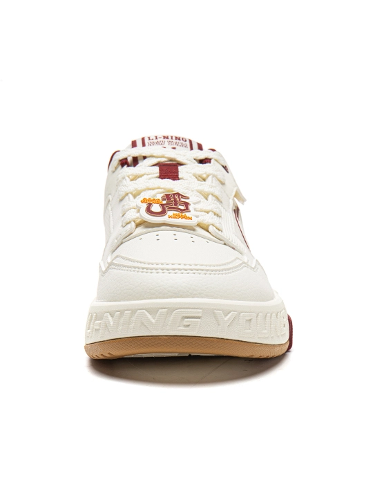 Подростковые кеды Li-Ning YKCW018 Skate 80s2 ретро стиль, амортизация Cloud, износостойкие