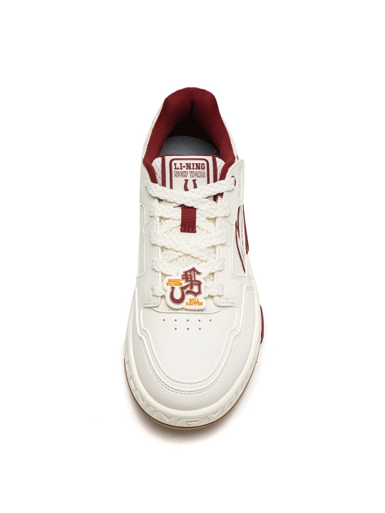 Подростковые кеды Li-Ning YKCW018 Skate 80s2 ретро стиль, амортизация Cloud, износостойкие
