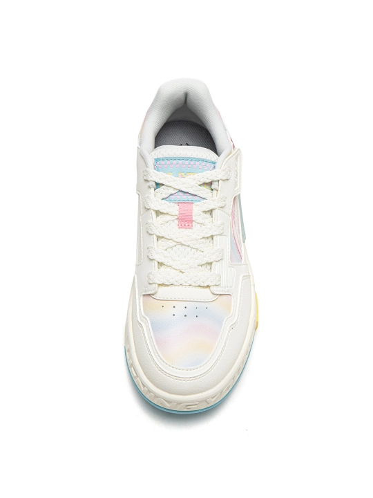 Подростковые кеды Li-Ning YKCW018 Skate 80s2 ретро стиль, амортизация Cloud, износостойкие