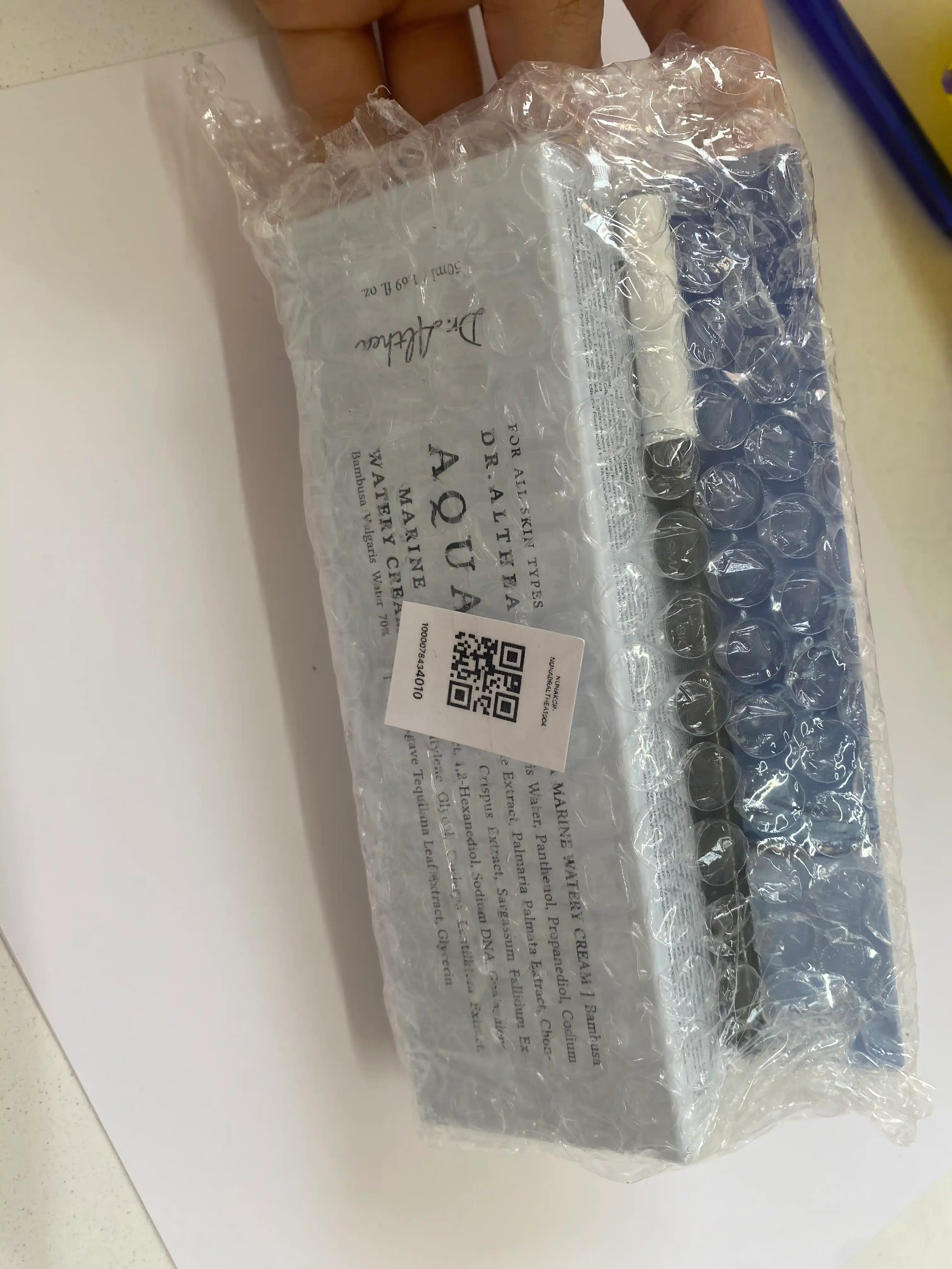 Крем для лица увлажняющий Dr.Althea Aqua Marine Watery Cream Корея, 50 мл