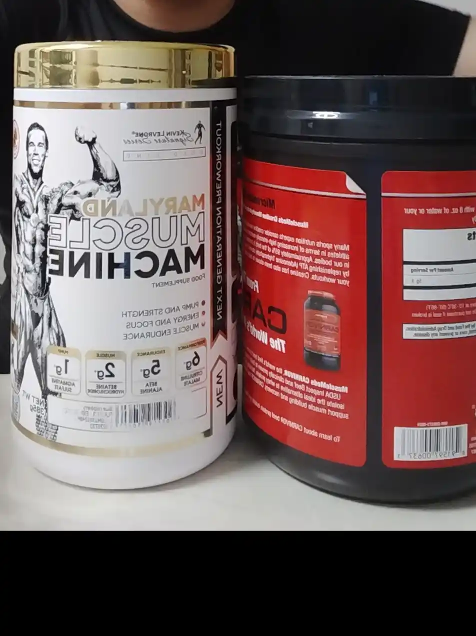 Kevin Levrone Maryland Muscle Machine mashg'ulotdan oldingi kompleks, 385 g