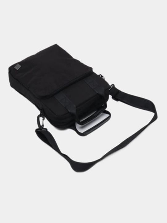 Wiwu Alpha Vertical Layer sumkasi 11 duyumli qora sumka