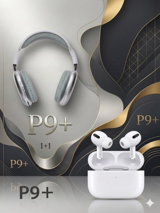 Беспроводные наушники Bluetooth P9 с микрофоном, полноразмерные - 