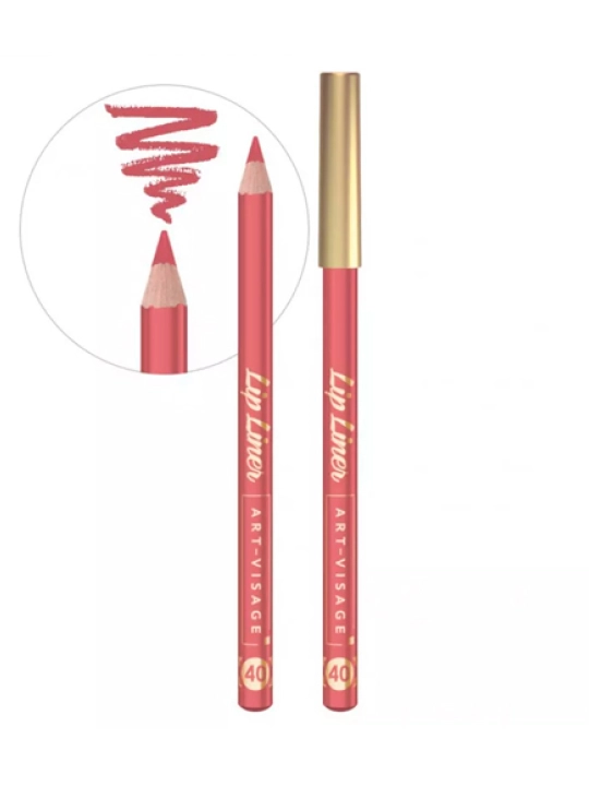 Карандаш для губ art-visage lip liner розовый беж №40 - 