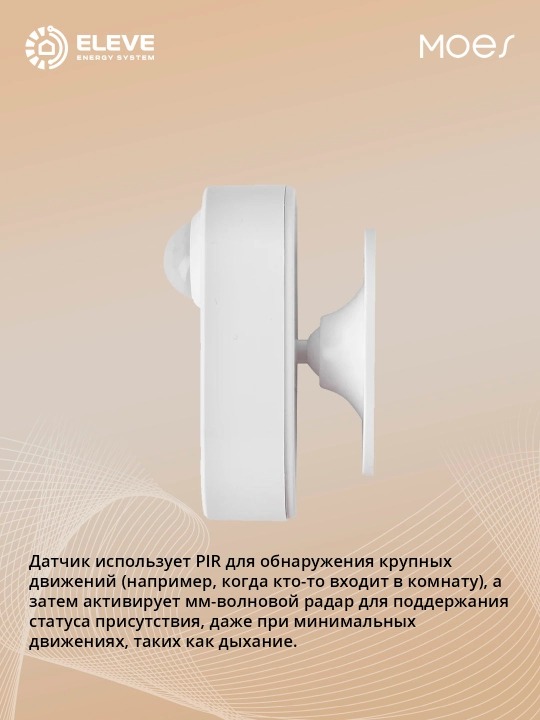 Умный датчик присутствия Moes Zigbee