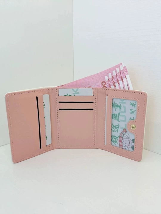 Компактный кошелек для женщин и девочек, cardholder