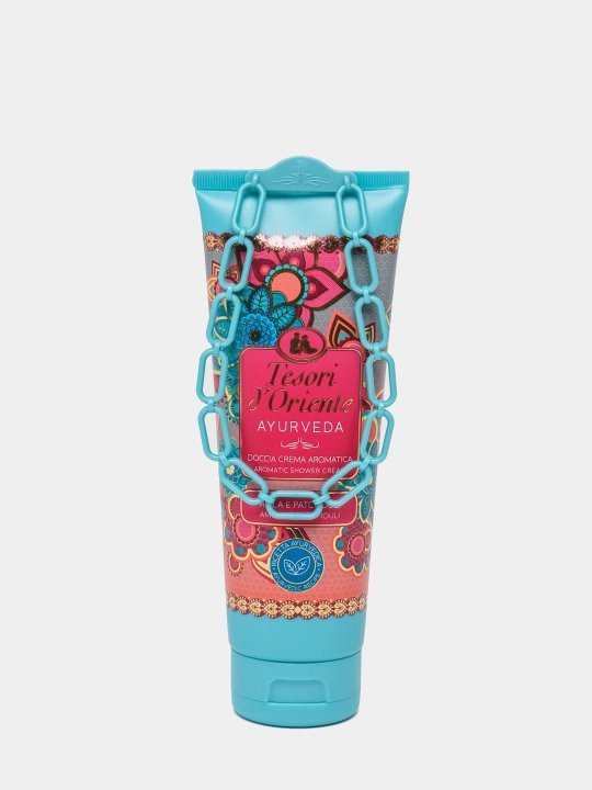 TESORI D’ORIENTE "Ayurveda" dush uchun gel-kremi, amla va pachuli yog‘lari bilan, 250 ml - 