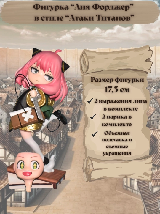 Фигурки из разных аниме: Человек Бензопила, Недзуко, Хатцуне Мику, Наруто, 10-20 см