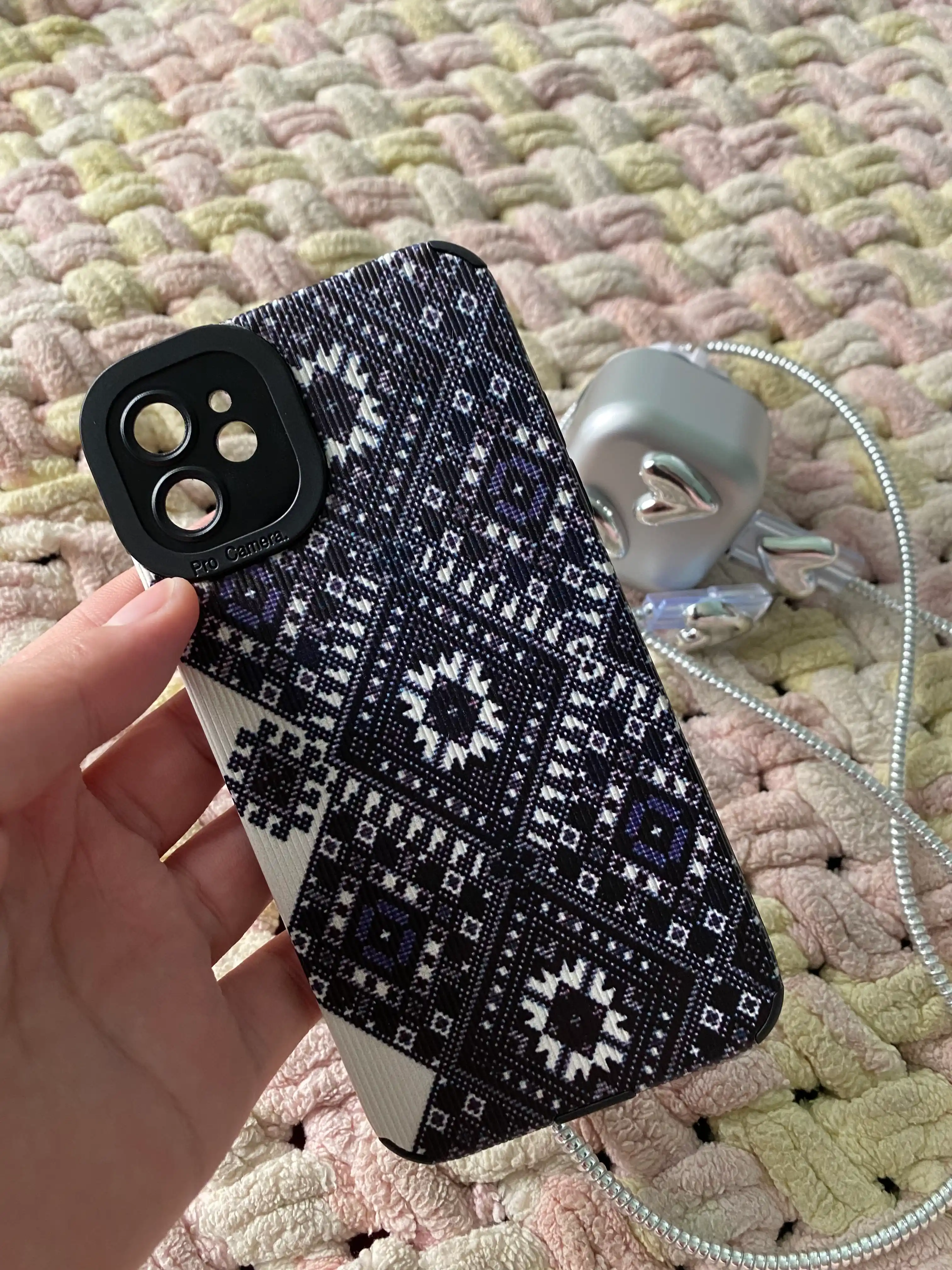 Чехол на iPhone X,11, 12, 13, 14, 15 16 Pro, Max, Plus, силиконовый, с принтом UZB "NAQSH"