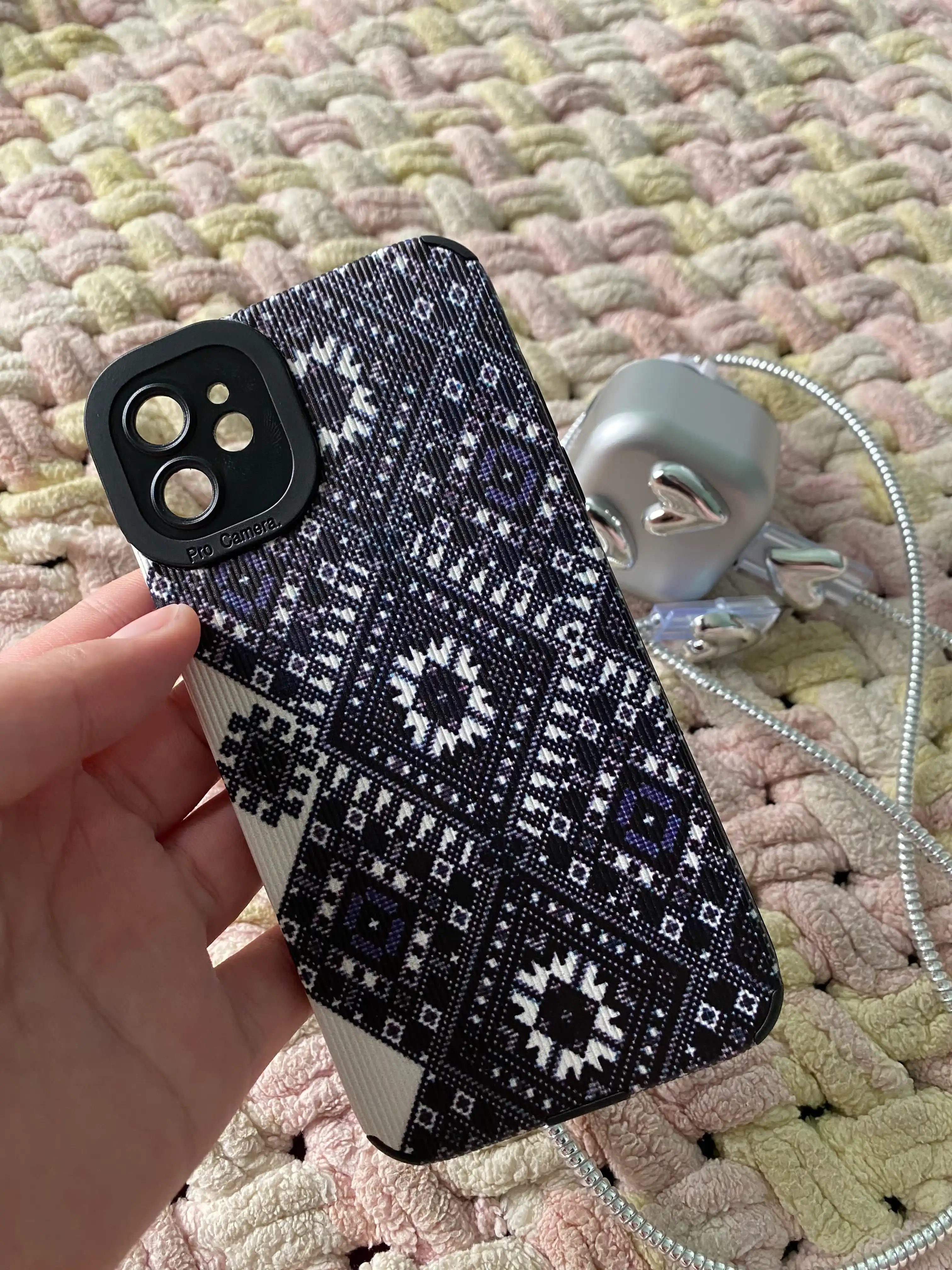 Чехол на iPhone X,11, 12, 13, 14, 15 16 Pro, Max, Plus, силиконовый, с принтом UZB "NAQSH"