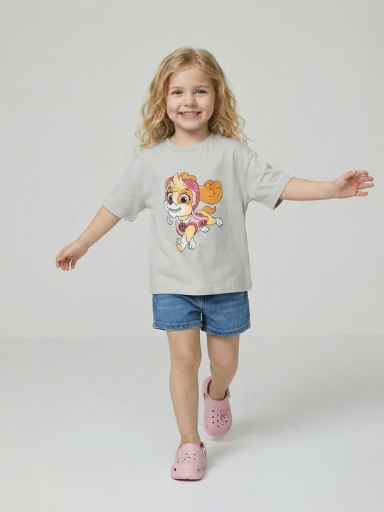Futbolkalar bolalar uchun Kuchukchalar , O‘rgimchak odam, Hello Kitty 100% paxta 2-6 yosh