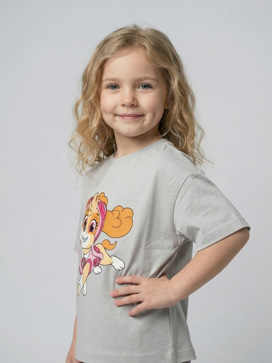 Futbolkalar bolalar uchun Kuchukchalar , O‘rgimchak odam, Hello Kitty 100% paxta 2-6 yosh