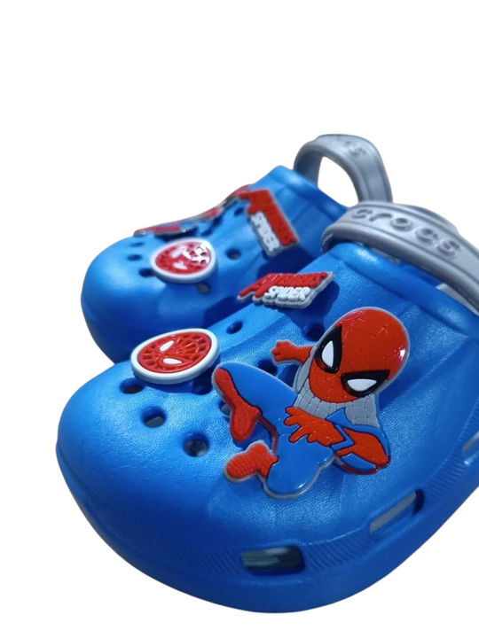 Bolalar kroks shippak, yengil va qulay, dekorli, yozgi sandal, orqa tasma
