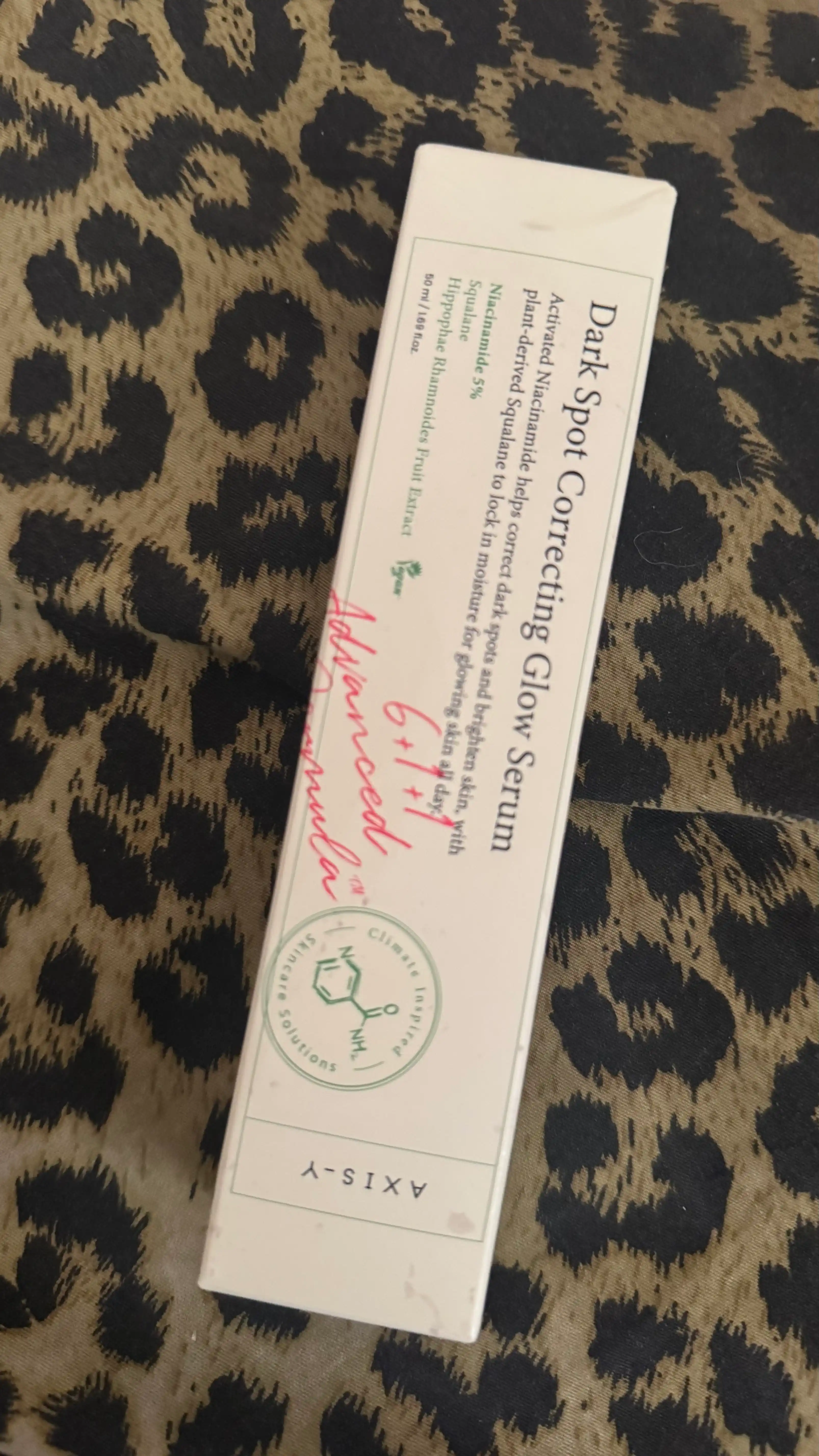 Корейская сыворотка для лица AXIS-Y Dark Spot Correcting Glow Serum