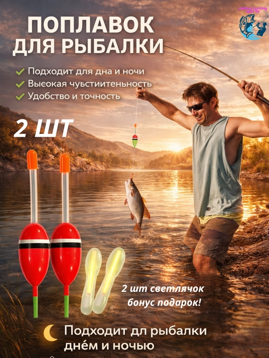 Длинный светящийся поплавок - 