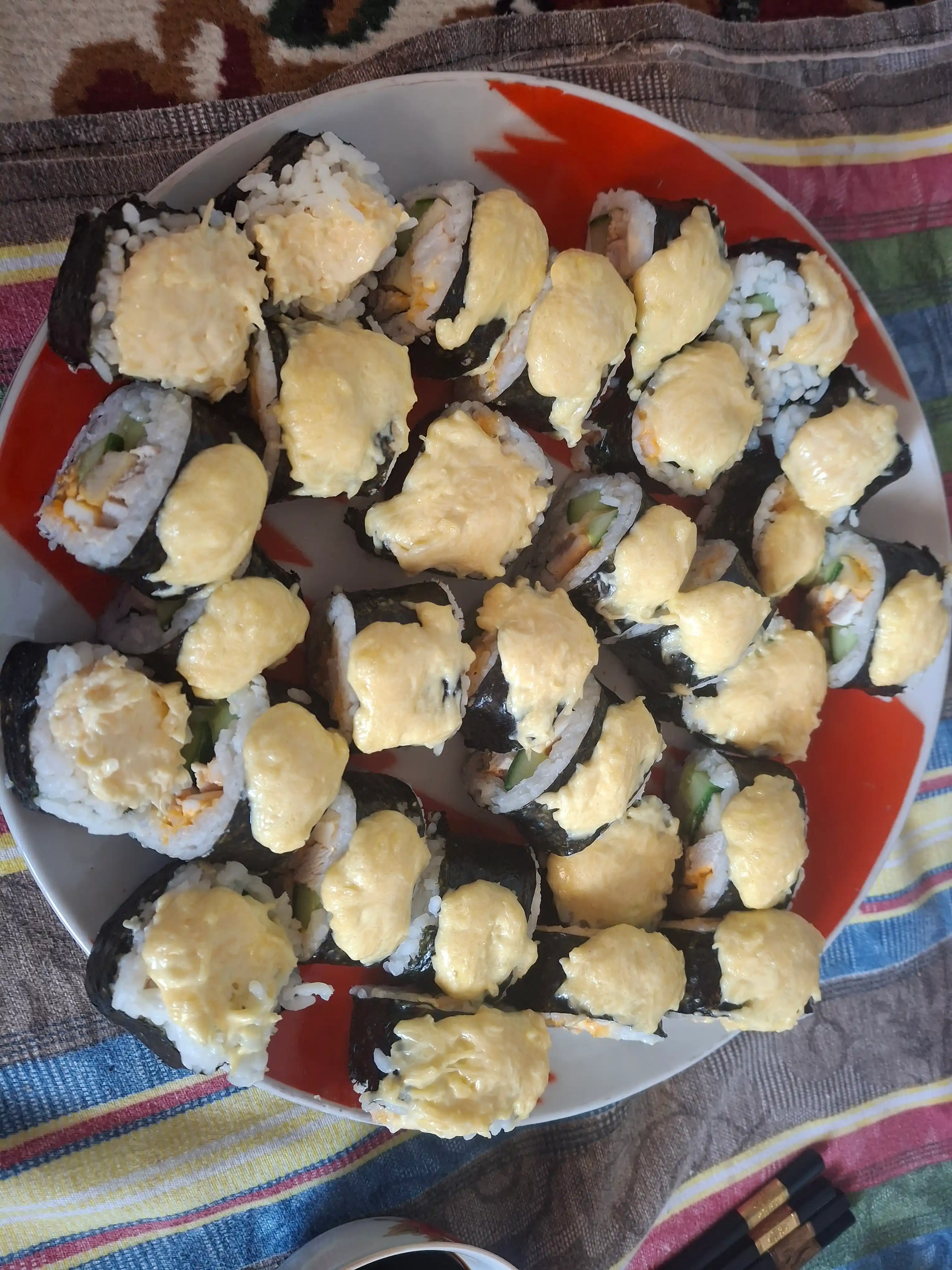 Dengiz o'tlari kimchi "Sushi-Nori" paket 20 g, 10 varaq