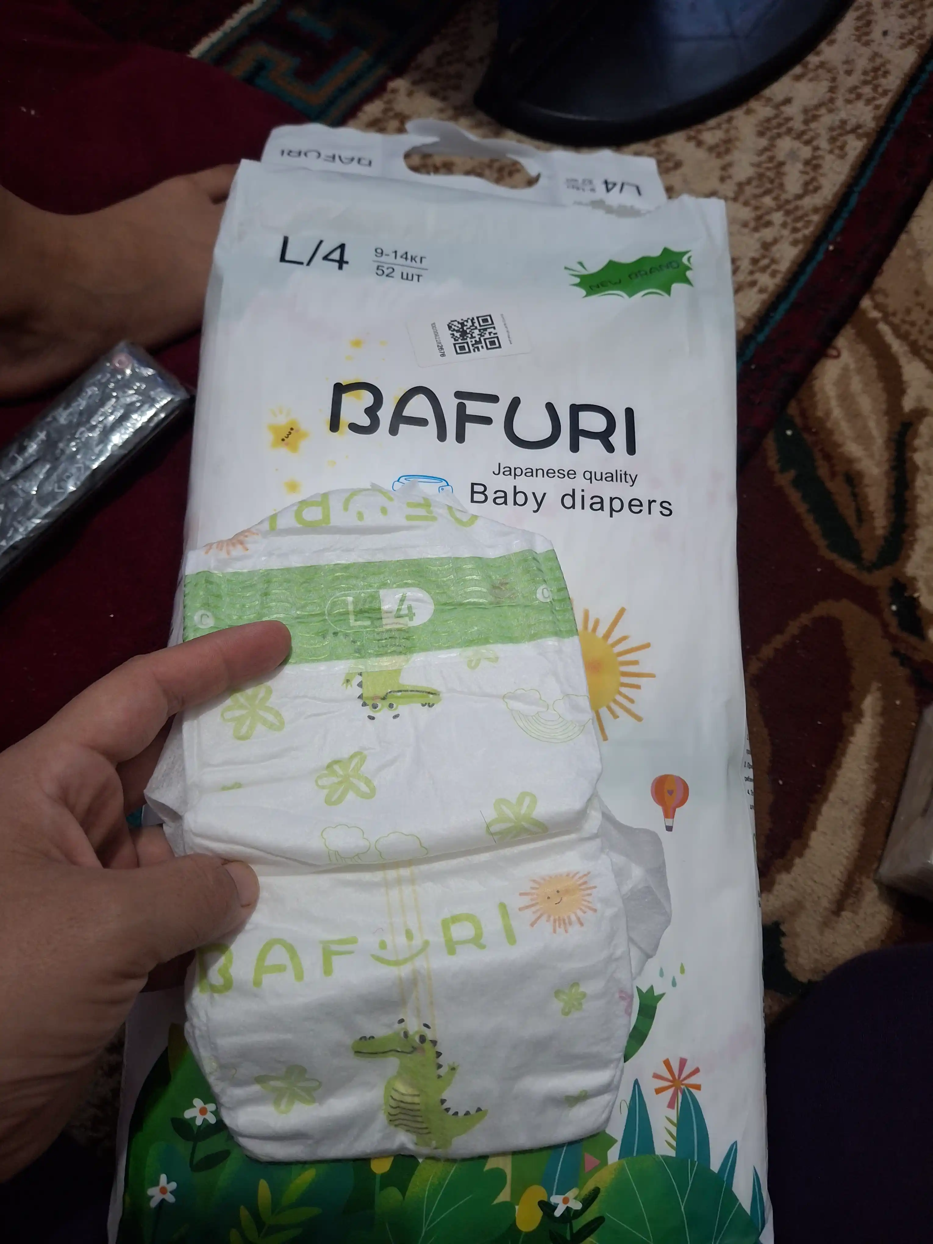 Bafuri tagliklari 4/5/6 o‘lchamlar, 40–62 dona, 12 soat quruqlik