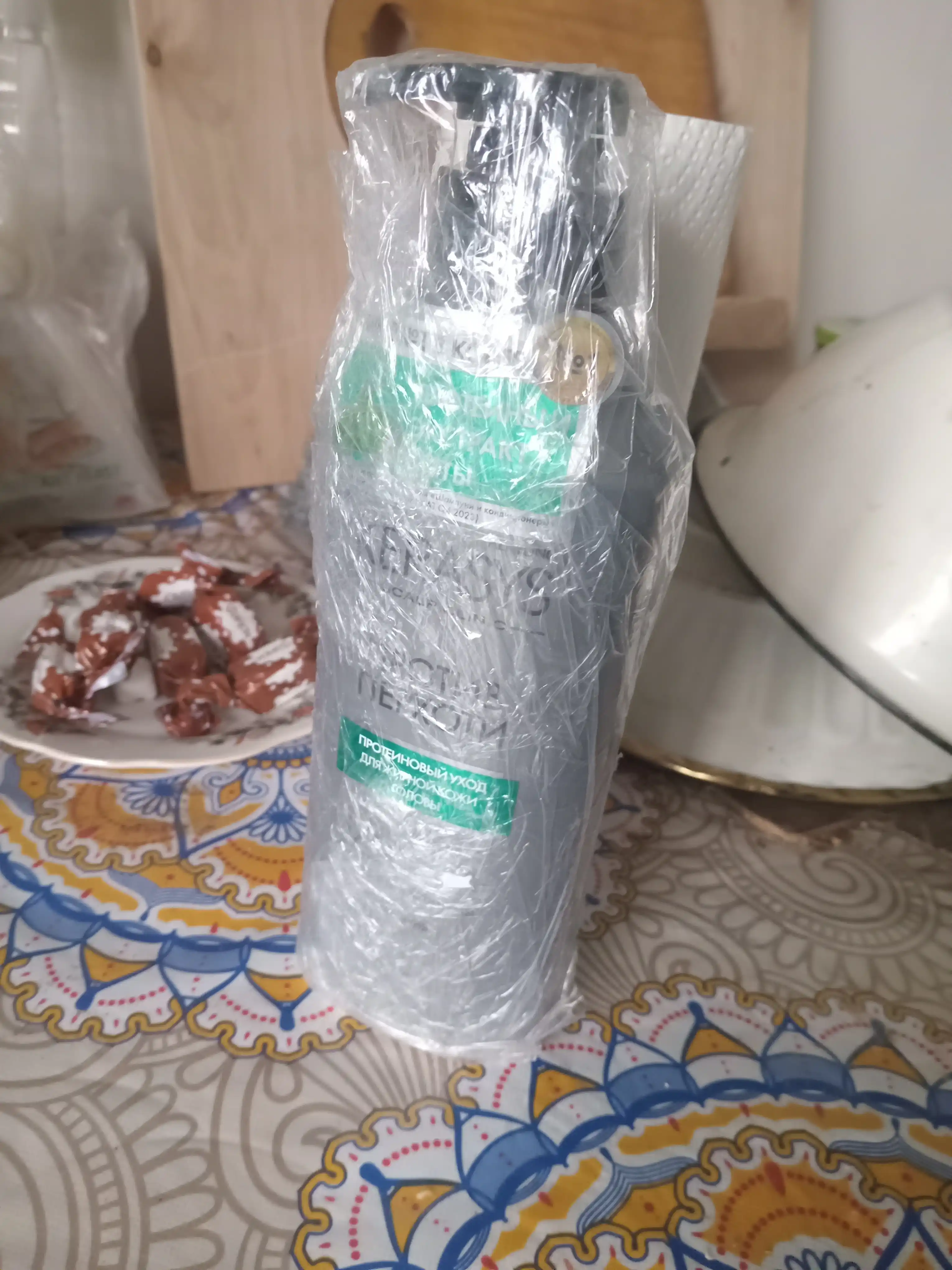 Шампунь для жирных волос, против перхоти, с кератином, KERASYS Scalp Balancing, Корея.
