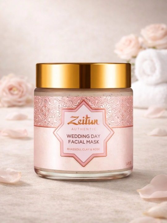 Niqob yuz uchun ZEITUN WEDDING DAY loy 100ml - 