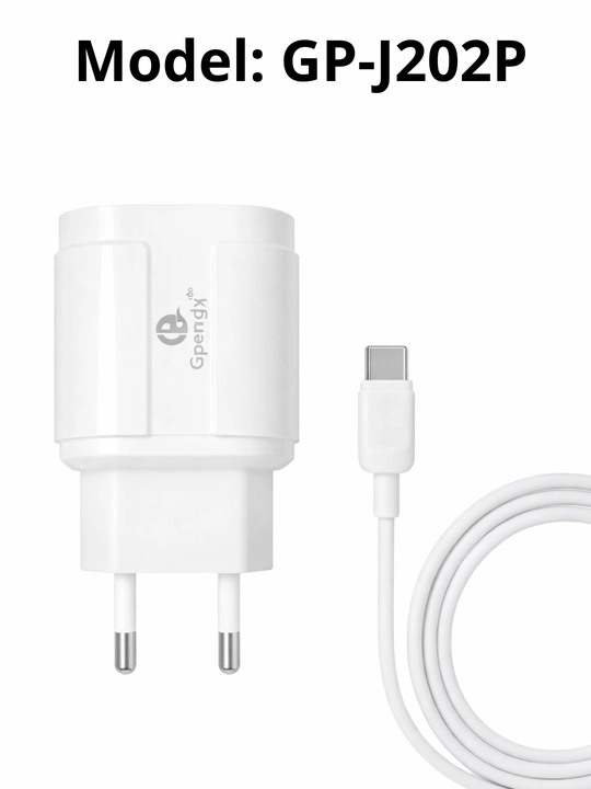 Gpengkj GP-J202P 20W zaryadlovchi adapter + kabel Type-C / Lightning